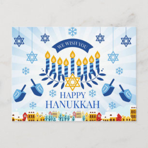 Happy Hanukkah Briefkaart