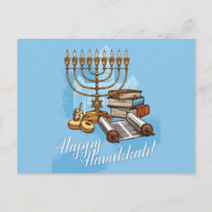 Happy Hanukkah Briefkaart