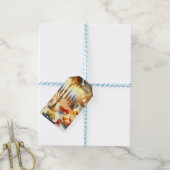 Happy Hanukkah Cadeaulabel (Met Touw)