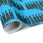 Happy Hanukkah Cadeaupapier (Rol Hoek)