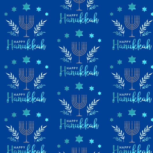 Happy Hanukkah Cadeaupapier