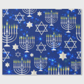 Happy Hanukkah Cadeaupapier (Vlak)