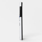 Happy Hanukkah Dancing Dreidels Jelly Doughnut Case-Mate iPhone Case (Achterkant/links)