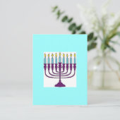 Happy Hanukkah Feestdagenkaart (Staand voorkant)