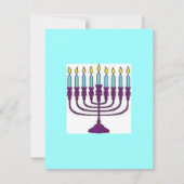 Happy Hanukkah Feestdagenkaart (Voorkant)