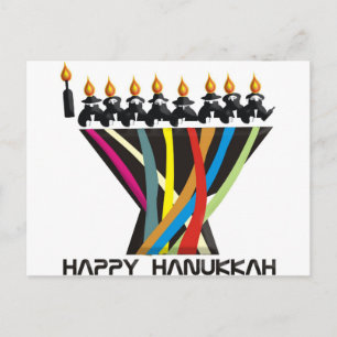 Happy Hanukkah Feestdagenkaart