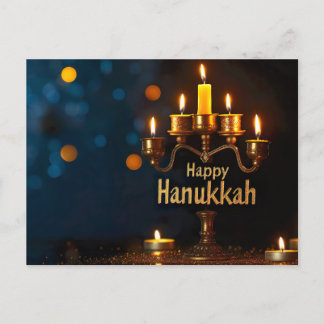 Happy Hanukkah Feestdagenkaart