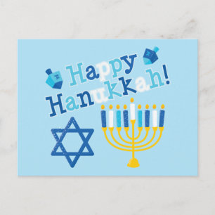 Happy Hanukkah Feestdagenkaart