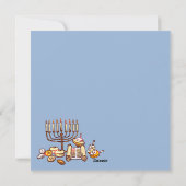 Happy Hanukkah Feestdagenkaart (Achterkant)