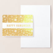 Happy Hanukkah Folie Kaarten (Display)
