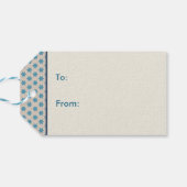 Happy Hanukkah Gift Label Cadeaulabel (Achterkant Horizontaal)