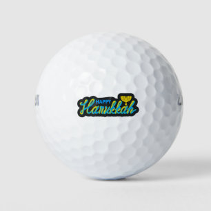 Happy Hanukkah Golfballen