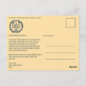 Happy Hanukkah Hand-Drawn CUSTOM 3 FOTO Vakantie Briefkaart (Achterkant)