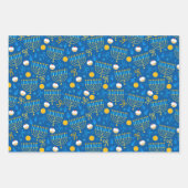 Happy Hanukkah Inpakpapier Vel (Voorkant 3)