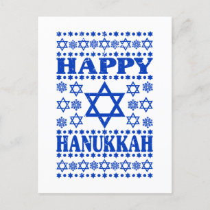 Happy Hanukkah - Jewish Holiday Gift Briefkaart