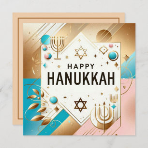 Happy Hanukkah Kaart