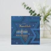Happy Hanukkah Kaart (Staand voorkant)