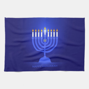 Happy Hanukkah Kitchen Towel Theedoek