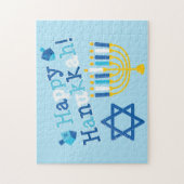 Happy Hanukkah Legpuzzel (Verticaal)