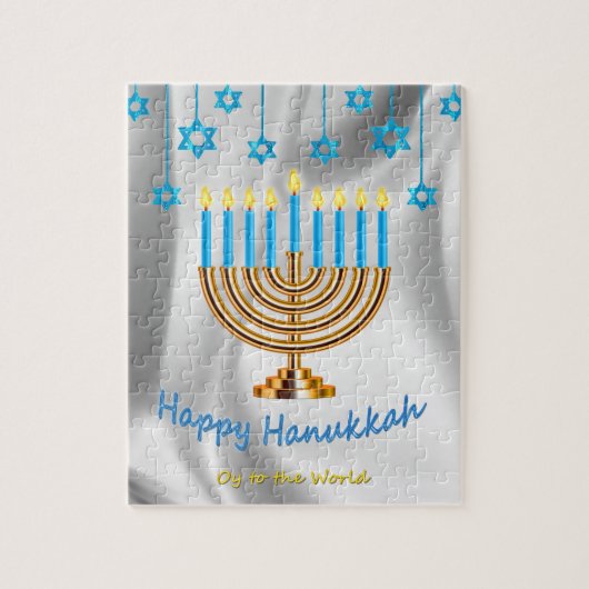 Happy Hanukkah Legpuzzel (Verticaal)