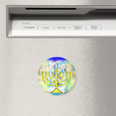 Happy Hanukkah Magneet (Insitu (Vaatwasser))