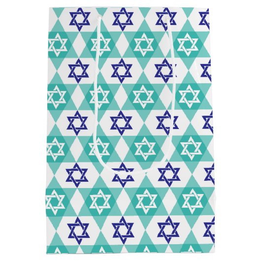 Happy Hanukkah Medium Cadeauzakje (Achterkant)