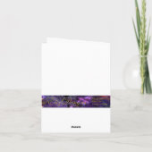 Happy Hanukkah Menorah Kaart (Achterkant)