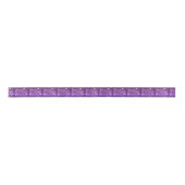 Happy Hanukkah Menorah Satin Ribbon Lint (Voorkant)