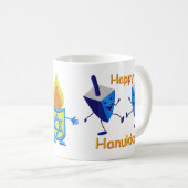 Happy Hanukkah-Mok Koffiemok (Voorkant rechts)