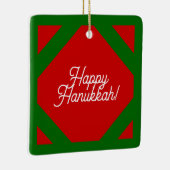 happy Hanukkah Ornament (Rechts)