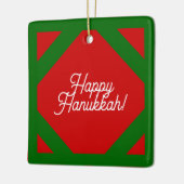 happy Hanukkah Ornament (Links)