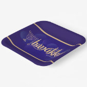 Happy Hanukkah Papieren Bordje (Gebogen)