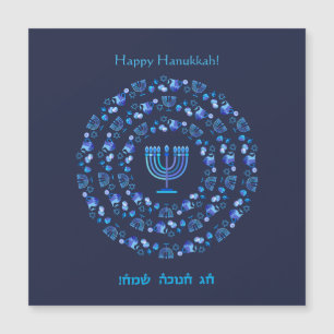 Happy Hanukkah Party - Mooie blauwe decoratie