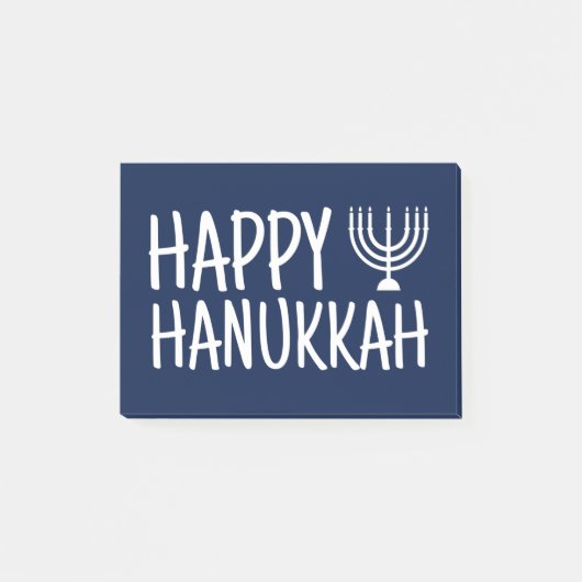 Happy Hanukkah Post-it® Notes (Voorkant)