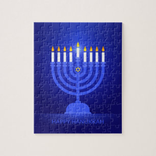 Happy Hanukkah Puzzle Legpuzzel