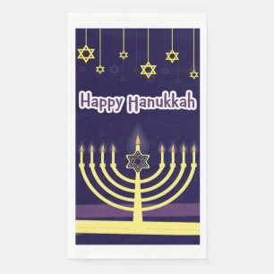 Happy Hanukkah Servet