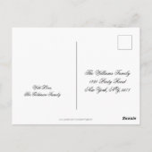 Happy Hanukkah Star van David Menorah Snowflakes Briefkaart (Achterkant)