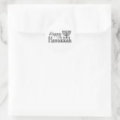 Happy Hanukkah Sticker (Tas)