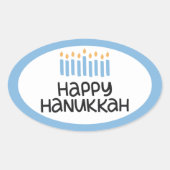 Happy Hanukkah Stickers (Voorkant)