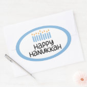 Happy Hanukkah Stickers (Envelop)