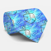 Happy Hanukkah Stropdas (Opgerold)