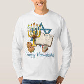 Happy Hanukkah T-shirt (Voorkant)
