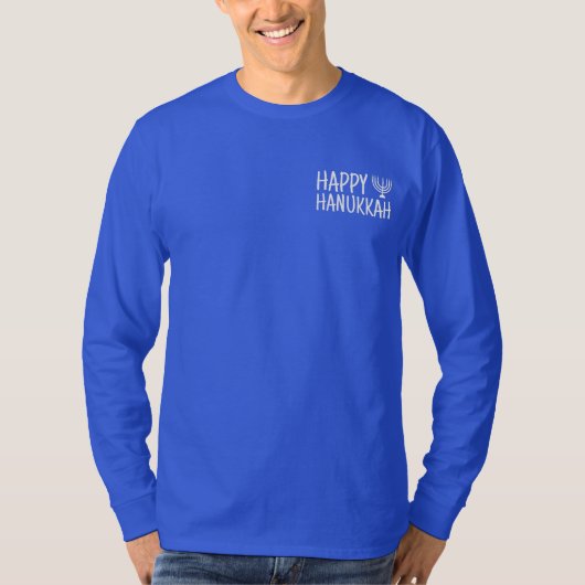 Happy Hanukkah T-shirt (Voorkant)