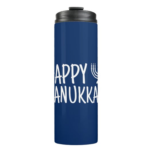 Happy Hanukkah Thermosbeker (Voorkant)