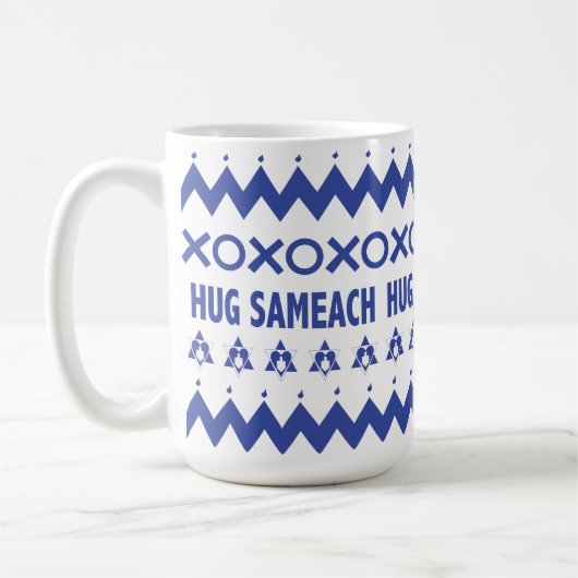 Happy Hanukkah "Ugly Sweater" Mok (Links)