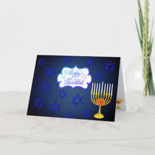 HAPPY HANUKKAH VAKANTIE WENSKAART KAART