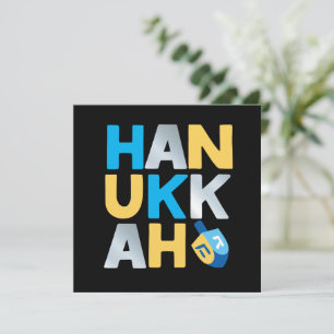 Happy Hanukkah Wenskaart