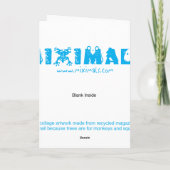 Happy Hanukkah Wenskaart Feestdagen Kaart (Achterkant)