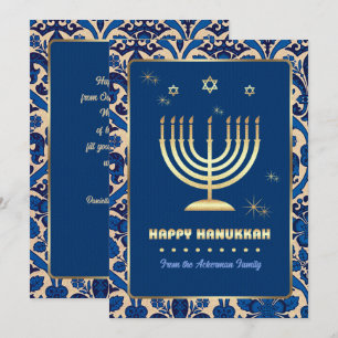 Happy Hanukkah. Wenskaarten Feestdagenkaart