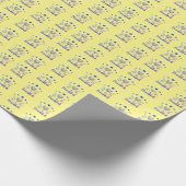 Happy Hanukkah Wrapping Paper Cadeaupapier (Hoek)